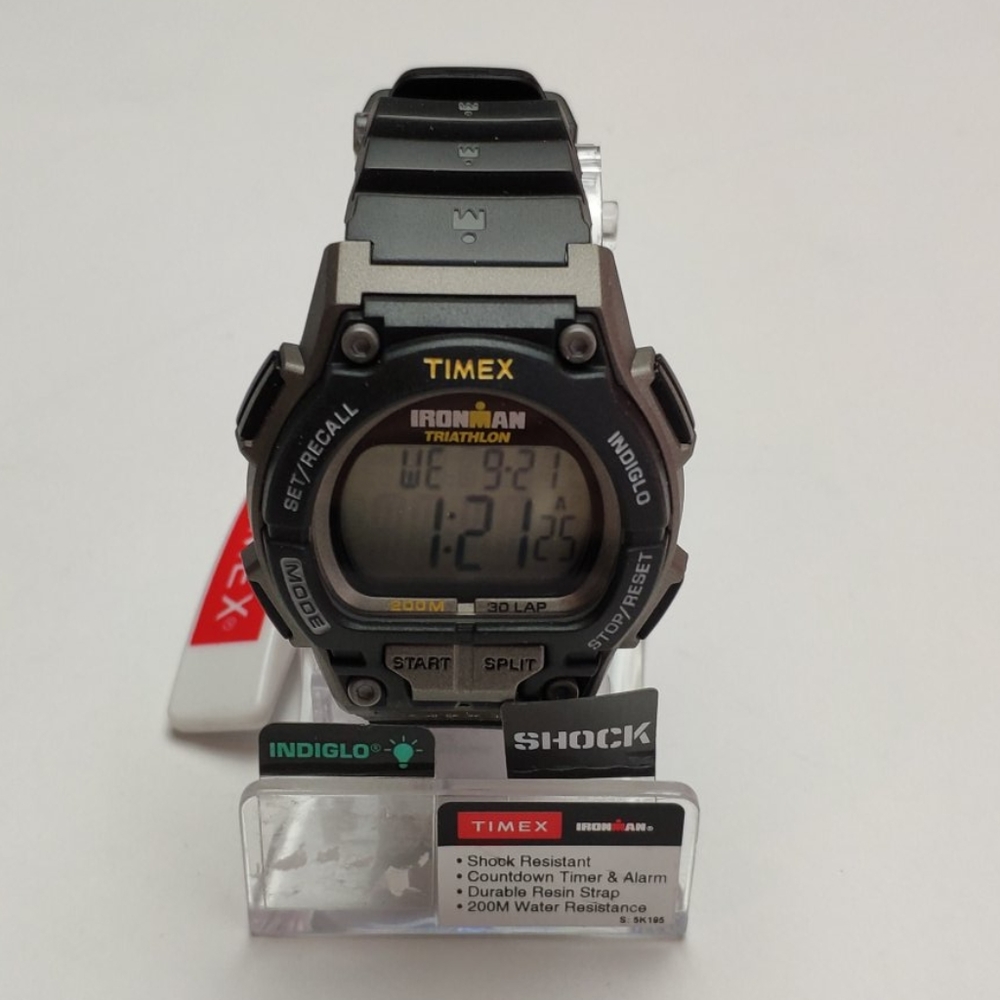 Timex Ironman Triathlon Watch Men's NWT Shock - Picture 2 of 7